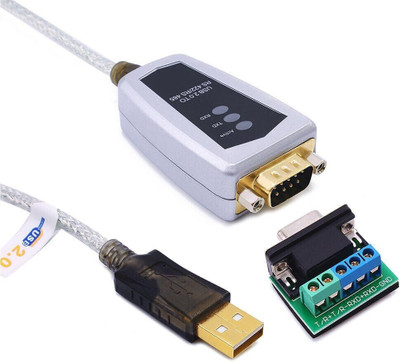 BKC USB to RS422/RS485 Converter Cable – Serial Adapter with FTDI Chipset Gaming Adapter(White, For PC)
