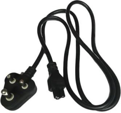 Excel Premium PC/Desktop Computer Power Cord Cable (Pack of 1) Gaming Adapter(Black, For PC)