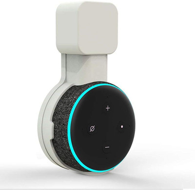 Zorbes Wall Adapter Holder for Alexa Echo Dot 3rd Generation White Gaming Adapter(White, For Mac OS)