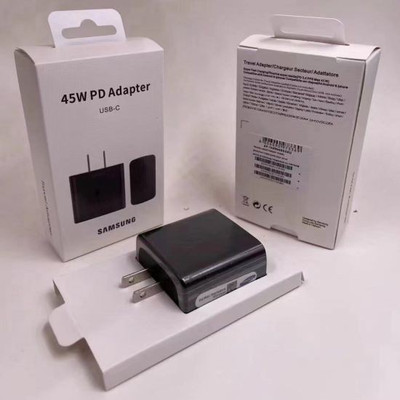 tubox 45W Super Fast Type (C) Charger 45W USB - C Wall Charger Adapter Gaming Adapter(Black, For 3DS)
