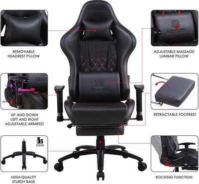 Greysteel Quantum Gaming Chair(Multicolor)