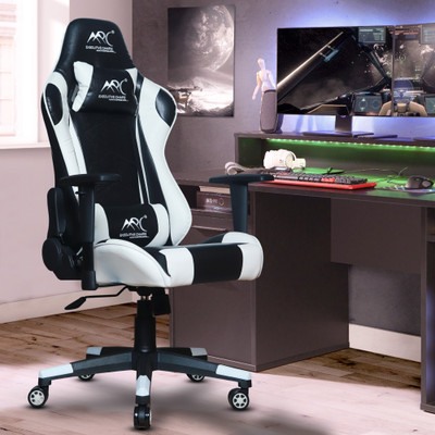 MRC Executive Chairs MRC GAMING CHAIR Gaming Chair(White)
