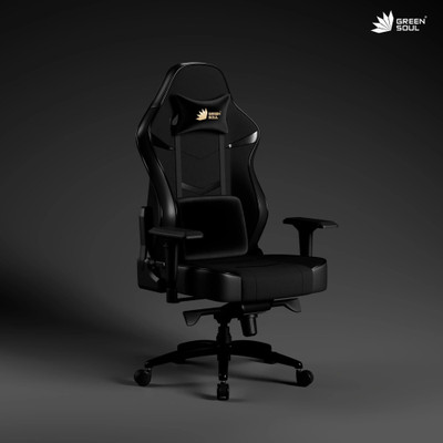 GREEN SOUL Monster Ult. (T) Multi-Functional Ergonomic |Gaming & WFH|Supreme Comfort Gaming Chair(Black)