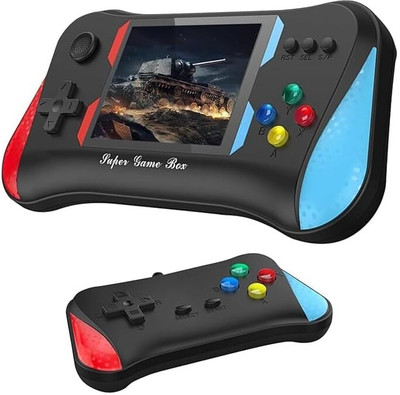 PICSTAR 500-in-1 Retro Sup Portable Game Box with a 3.5-inch Large Screen TV Support with Retro Games(Multicolor)