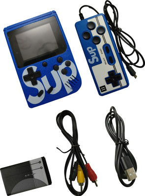 COUNTACH SUP 400 Kids Handled With Digital Gaming Screen Box Play Kids Lovers NA GB with Include 400+ Games With Play Girls And Boys, Like Contra, Duck Hunt, Spider-Man(Dark Blue)