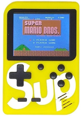 markif SUP GAME BOX 400 IN 1 PLUS (YELLOW) 8 GB with MARIO, CONTRA, MANY MORE(Yellow)