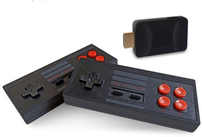 markif EXTREME MINI GAME BOX WITH 620 IN-BUILT GAME 8 GB with MARIO, CONTRA(Black)