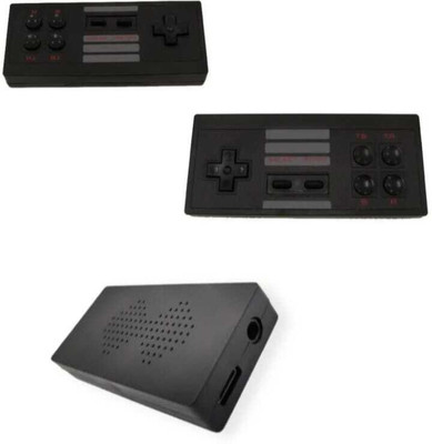 Clubics EXTREME MINI GAME BOX 8 BIT, 600+ GAMES IN BUILT AND MUCH MORE 1 GB with Yes(Black)