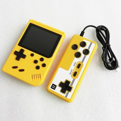markif SUP GAME BOX 400 IN 1 HANDHELD CONSOLE WITH REMOTE CONTROL (YELLOW) 8 GB with MARIO, CONTRA, MANY MORE(Yellow)