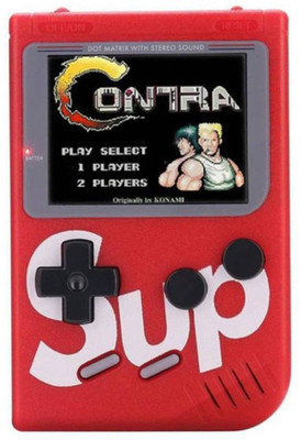 Point Zero Super 400 In 1 Retro Games Console Handheld Classical Game For Boys And Girls N/A GB with Inbuilt 400 Games, Super Mario, Mario,Snow Bros, Turtles,Adventure Islandad(Multicolor)