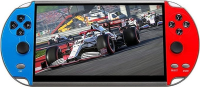 NextTech X7 PSP Game Console:Unlock The Power of 1000+ Games and Nostalgic Memories YR-30 8 GB with 1000+ Games(Multicolor)
