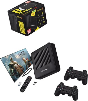 PTCMart Super HD Game 4k G11 Box 10,000+ Retro Games with 9.0 Android System TV Box 64 GB with 10,000+ Games with GTA game(Black)