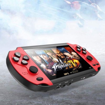 Gameson X7 PSP HDMI Games MP4 Player Tv Out Portable Game Console With 10000 8 GB with Mario, Contra, Mustafa, Tekken 3, etc.(Black, 1)