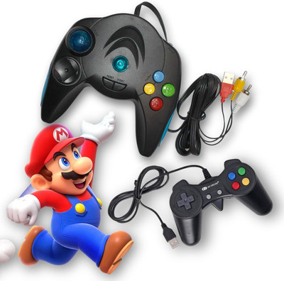 Elevea Video Game Console for TV & Video Game Double Player for Kids - 15 Year Warranty NA GB(Black)