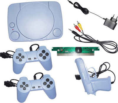 COUNTACH Trendy Multi Player Console Video Game GH65 With 1 Extra Cassett Chip NA GB with Contra, Duck Hunt, F1 Race(Multicolor)
