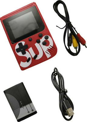 COUNTACH Q7W8E9 SUP 400 In 1 Classic Retro Video Game Box With Kids Lovers Play Game NA GB with 400+ Included Classic With Digital Play Games, Like, Contra, Snow Bros, Spider-Man(Multicolor)