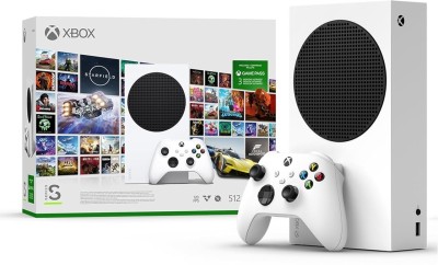 MICROSOFT Xbox Series S RRS-00166 512 GB with Game Pass Ultimate 3 Month Membership(White)