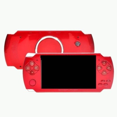 GLOWISH PSP 8GB WITH 10000 GAMES MP4 CAMERA 8 GB with CAR RACING,SHOOTING, ACTION GAMES ,ARCADE,SHOOTING ,WRESTLING,SPORTS(Red)