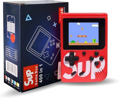 HG WORLD Retro Game Sup R35Xs gaming console for tv With Pocket Portable Sup Game Box 128 MB with 400+ Preinstall video game handheld,Best Gift All Ages Mario Game(Red, game stick console 4k,PS3 ,PS4,Nintendo Switch,PVP,PS1,PSP for videogame hand tv)