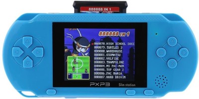 DRUMSTONE Video Game for Kids Handheld PVP Game Station Light 3000 with Yes(Blue)