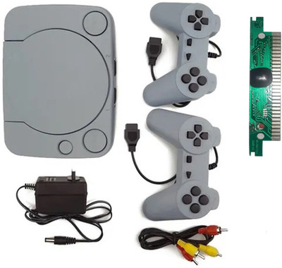 COUNTACH Best Console Trendy Tv Video Game JK84 With 1 Extra Cassette NA GB with Contra, Super Mario Bros, F1 Race(Multicolor)