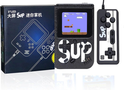 HG WORLD Retro Game Sup R35Xs gaming console for tv With 2 Player Portable Sup Game Box 128 MB with 400+ Preinstall video game handheld,Best Gift All Ages Mario Game Mortal Combat(Black, Mini Video Game for Kids & Modern gamers,Loved byFans of PS2,PlayStation 2, game stick console 4k,PS3 ,PS4,Ninten