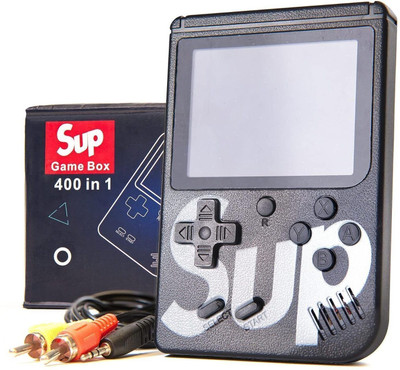 HG WORLD Retro Game Sup R35Xs gaming console for tv Pocket Portable Sup Game Box Handheld 3.5TFT Screen Rechargeable Battery handheld console Hand video game for tv 128MB GB with 400+ Preinstall video game handheld,Best Gift All Ages Mario Game Mortal Combat(Black, Mini Video Game for Kids & Modern 