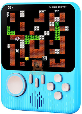 RIGHT SEARCH G5 500 In 1 Colorful Handheld Mini Retro Game Box Also Connect With TV Option 100 GB with FIFA 15(Multicolor)