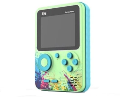 TECHNUV G5 500 In1 Colorful Handheld Mini Game Box Also Connect With TV Option For kids with Super Mario Like (Bros/Brose3/6/9/10/14)Super Contra Like(2/6/7) Total 500 Games(GREEN/BLUE)