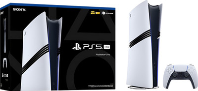Playstation Sony PS5 Pro Console – The Ultimate Play Station 5 Powerhouse| Stunning Visuals 1000 GB Internal Storage (Ultra-Fast SSD) GB with True play station 5 Lover, Trusted by ps 5 sony, ps5 slim Fans(Matte White with Black Finish, Unmatched Performance, NextGen ps5 console for, Love by Fans of 
