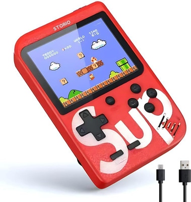 CHG Portable Handheld 400 in 1 Sup Game Box Video Game with USB 1 GB with 400(Red)