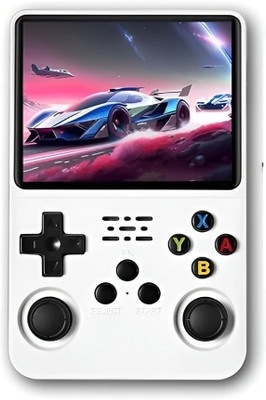 HG WORLD Retro Game R36s gaming console for Portable Style Pocket GameBox Handheld Gaming Consoles 3.5 IPS Screen Rechargeable Battery handheld console Hand video game 64 GB with 15000+Preinstall video game handheld,Best Gift All Ages Mario Game,GTA Vice City(White, Mini Video Game for Kids & Modern