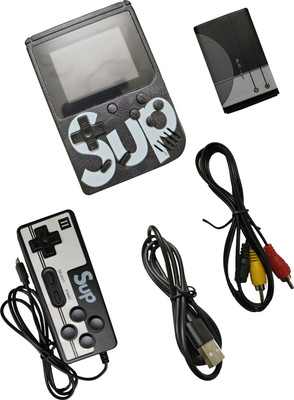 COUNTACH SUP 400+ Classic Handled Video Game Box HQ911 With Digital Screen Display, NA GB with 400+ Included Classic Game Play Everyone, Super Mario Bros, Snow Bros, Spider-Man(Multicolor)