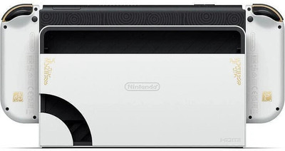 NINTENDO Switch OLED Console The Legend Of Zelda Tears Of The Kingdom Edition 64 GB(Grey, No, but compatible with additional Joy-Con or Pro Controller (sold separately))