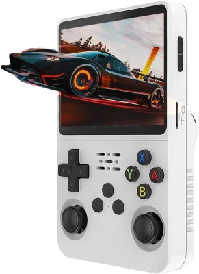 EXtreme Retro R36S Handheld Gaming Console 64 GB with Retro Games(White)