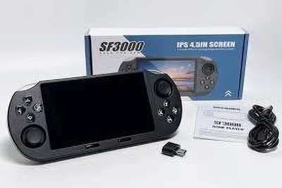 EXtreme SF3000 Classic Video Game Portable Handheld Pocket Console 64 GB with Yes(Black)