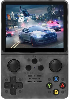 R35S Retro Video Game Console 64GB Mini Handheld Game 25th Anniversary Edition(Code in the Box - for 3DS)