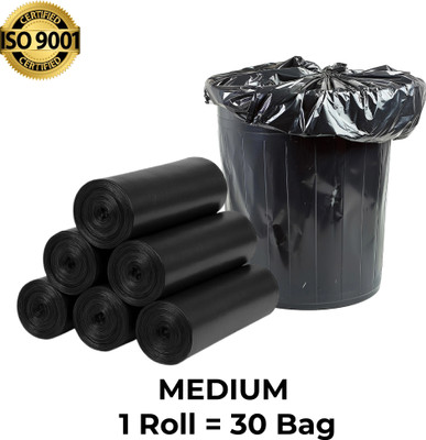 EAlma Garbage Bag/Dustbin bag / 17*19 pack 1 Small 6 L Garbage Bag  Pack Of 30(30Bag )
