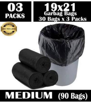 CLOUDTEN Kitchen Garbage Bag A1888 Medium 13 L Garbage Bag  Pack Of 90(90Bag )