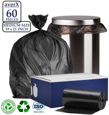 Arham Dustbin Bags 19x21 60(Moq 2) Medium 20 L Garbage Bag  Pack Of 60(60Bag )