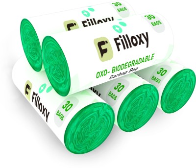 Filloxy Bio-degradable Bag Small 4 to 5 L Garbage Bag  Pack Of 150(150Bag )