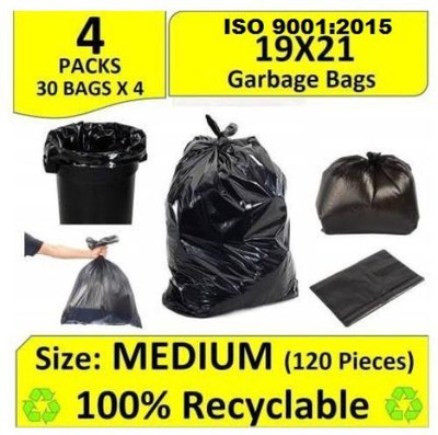 Vruta Kitchen Garbage Bag A2730 Medium 13 L Garbage Bag  Pack Of 120(120Bag )
