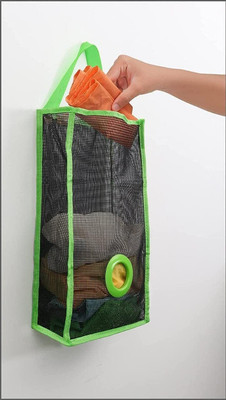 Sindhia Presents Net Bag Polythene Holder Trash Bag For Storage of Polythin Medium 1 L Garbage Bag  Pack Of 1