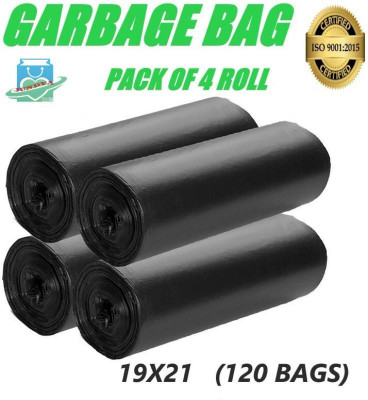 JUNDYA Kitchen Garbage Bag A2384 Medium 12 L Garbage Bag Pack Of 120  (120Bag ) For Rs. 44 @ 82 %