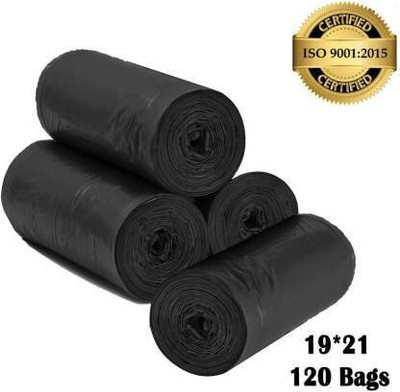 MJ Exim GARBAGE 04 KITCHEN,HOSPITAL USE Medium 13 L Garbage Bag  Pack Of 120(120Bag )