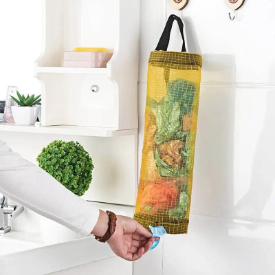 FreshDcart Garbage Bags Recycle Breathable Plastic Storage Plastic Bag Holder Medium 1` L Garbage Bag  Pack Of 2(2Bag )