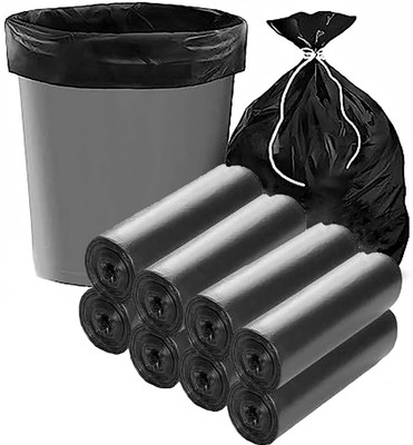 N H Enterprise Biodegradable Garbage Bags 19 X 21 Inches (8 rolls) Dustbin Bag / Trash Bag - Medium 13 L Garbage Bag  Pack Of 240(240Bag )