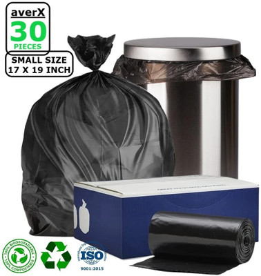 LAVISHLOOK Garbage Bags, Small (17 x 19 inches) - 30 bags/roll (Pack of 1) Small 8 L Garbage Bag  Pack Of 30(30Bag )