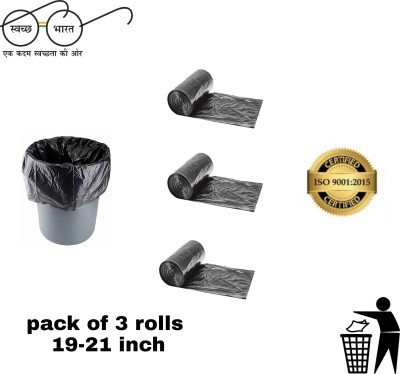 MJ Exim garbage bins 03 Medium 13 L Garbage Bag  Pack Of 90(90Bag )