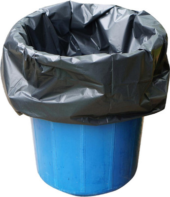 myshopstore Garbage Bags, 24x32 30 Bags x 3 Rolls, Black Dustbin/Trash Bags Large 30 L Garbage Bag  Pack Of 30(30Bag )